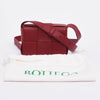 Bottega Veneta Red Intrecciato Candy Cassette Bag - Blue Spinach