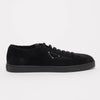 Prada Black Suede Low Top Sneakers 8 - Blue Spinach