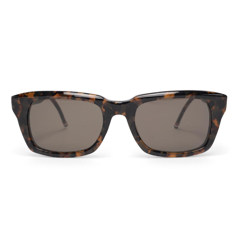 Thom Browne Havana Square Sunglasses - Blue Spinach