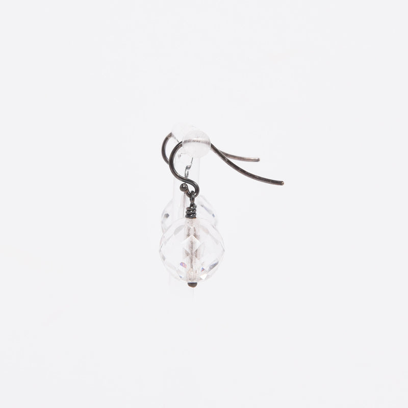 Jan Logan Quartz Earrings - Blue Spinach