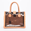 Louis Vuitton Vinyl Monogram Ambre Neo Cabas MM - Blue Spinach