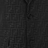 Fendi Charcoal FF Jacquard Blazer IT 50 - Blue Spinach