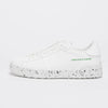 Valentino White Open For Change Sneakers 38 - Blue Spinach