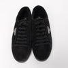 Prada Black Suede Low Top Sneakers 8 - Blue Spinach