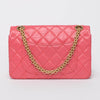 Chanel Pink Aged Calfskin Reissue Mini Flap Bag - Blue Spinach