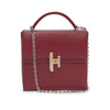 Hermes Rubis Tadelakt Cinhetic Bag - Blue Spinach