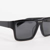 Prada Black Square Sunglasses - Blue Spinach