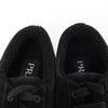 Prada Black Suede Low Top Sneakers 8 - Blue Spinach