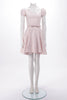 Dior Pale Pink Stretch Cotton Mini Belt Dress FR 36 - Blue Spinach