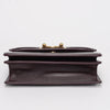 Dior Burgundy Lambskin DiorDirection Shoulder Bag - Blue Spinach