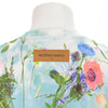 Louis Vuitton Multi Colour Embroidered Floral T-Shirt M - Blue Spinach