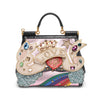 Dolce & Gabbana Multi-Colour Sicily Love Bag - Blue Spinach