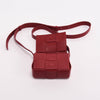 Bottega Veneta Red Intrecciato Candy Cassette Bag - Blue Spinach