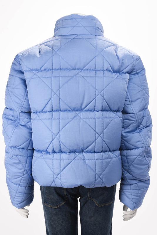 Dior x ERL Blue Nylon Cannage Jacket FR 48 - Blue Spinach