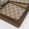 Gucci Beige GG Supreme Small Dionysus Bag - Blue Spinach